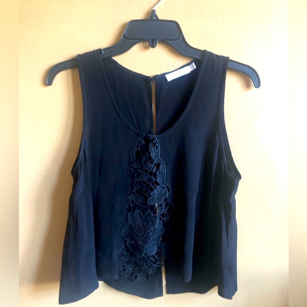 Lush Crochet Floral Top
